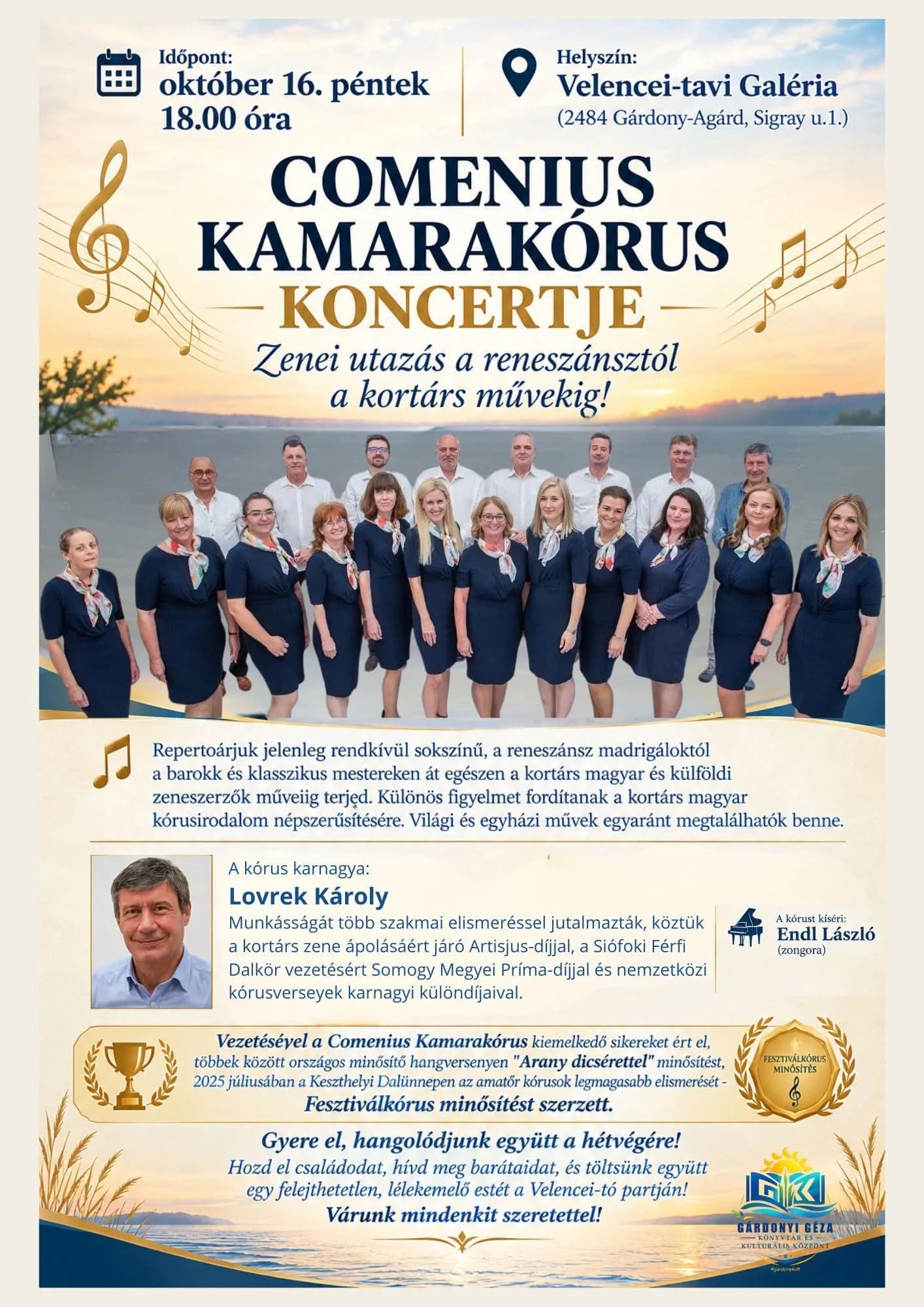 COMENIUS KAMARAKÓRUS KONCERTJE