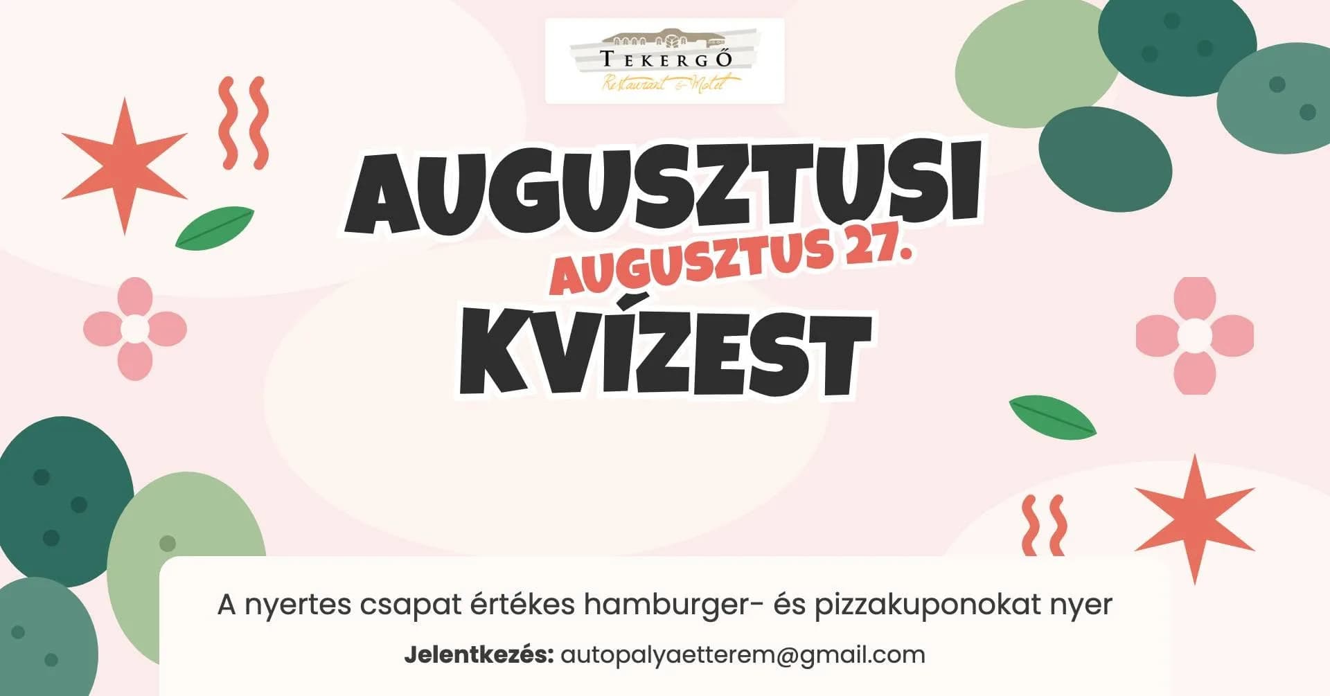 Augusztusi Kvízest a Tekergőben
