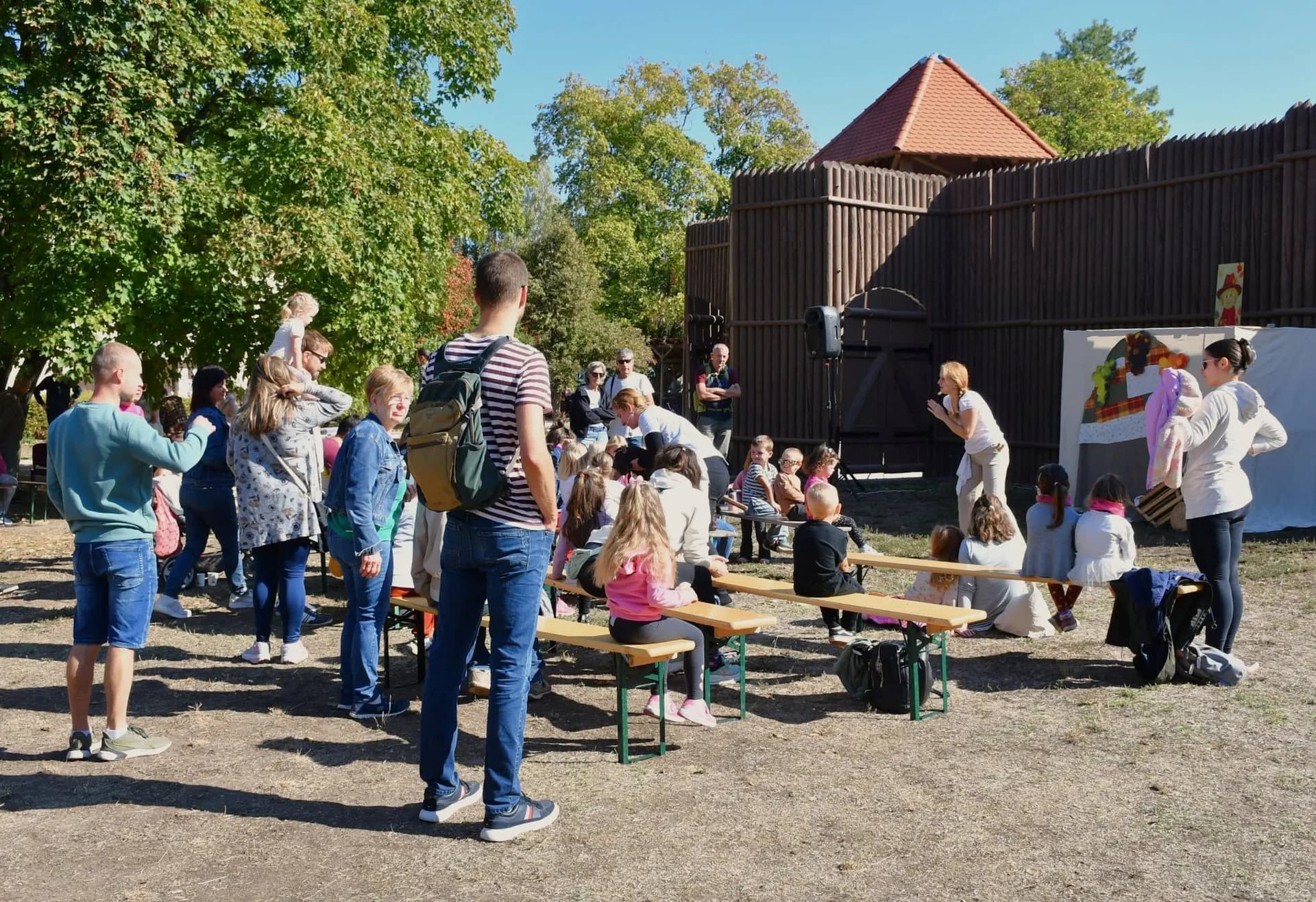 Így telt a Szüreti kerekedő családi nap a Gárdonyi Rönkvárban