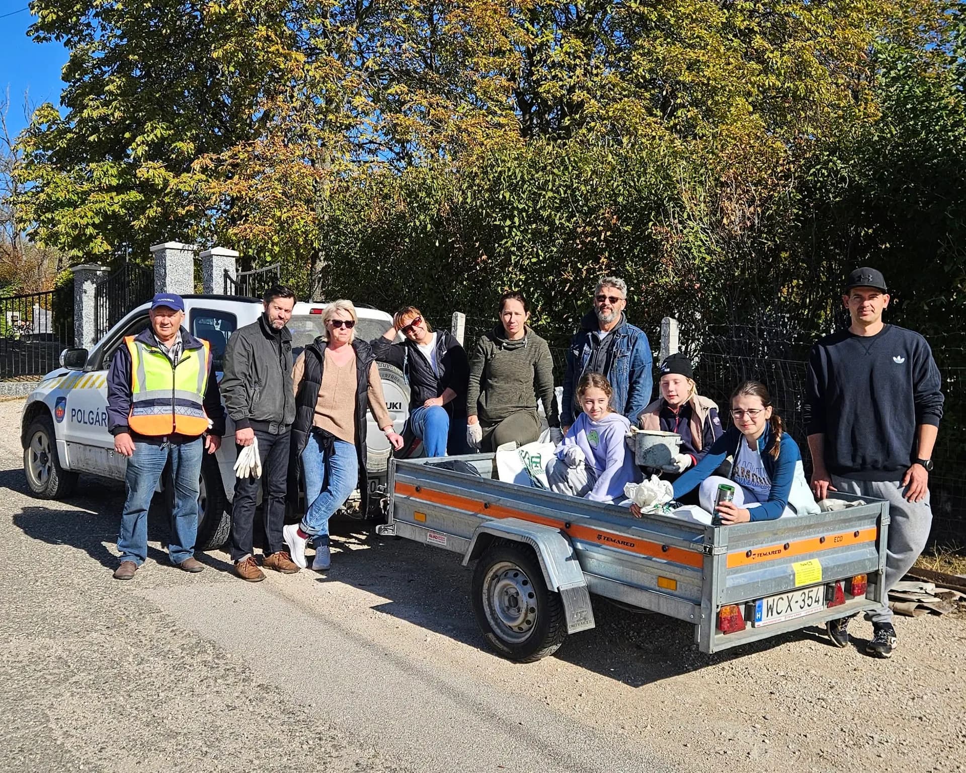 Sikerrel zárult a TeSzedd! – Tegyünk együtt Nadap tisztaságáért! esemény