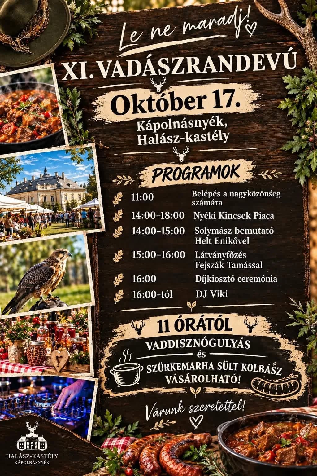 XI. Fishing&Hunting Társasági Vadászrandevú és Nyéki Kincsek Piaca