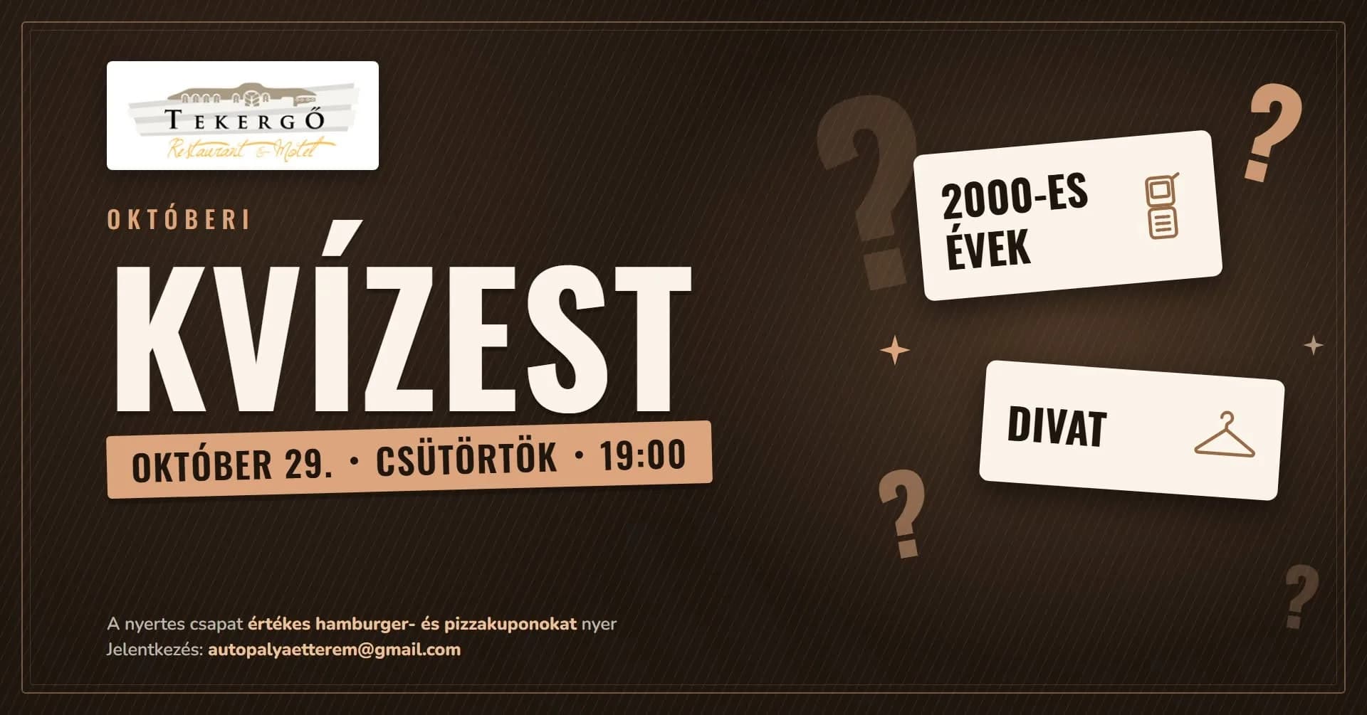 Októberi kvízest