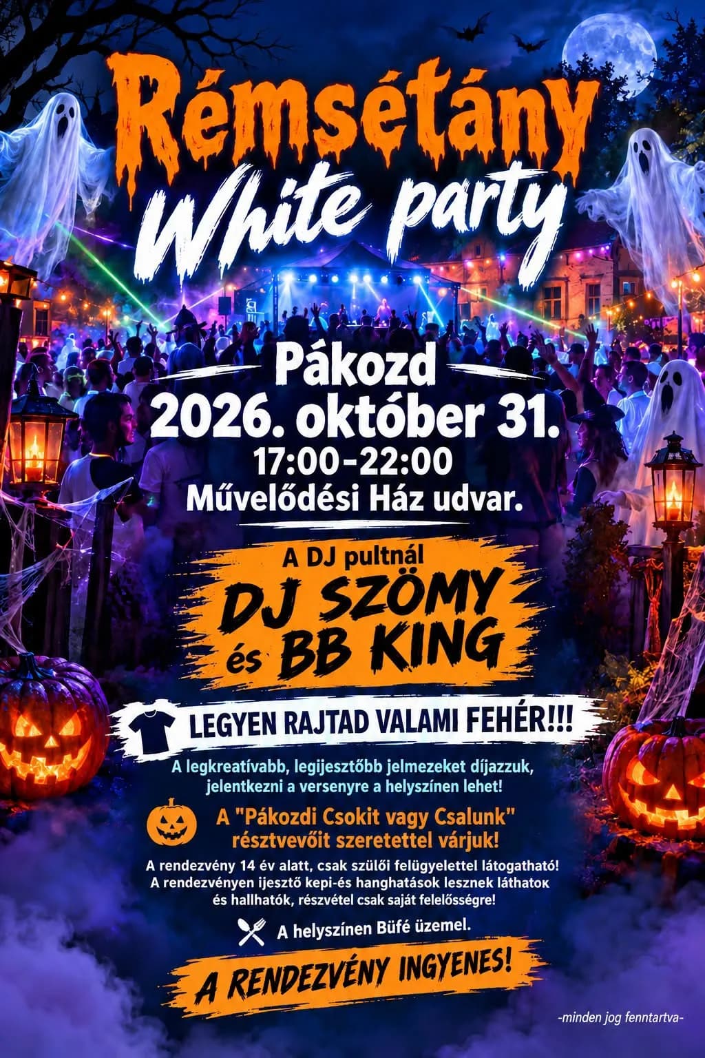 Pákozdi Rémsétány és Rémparty