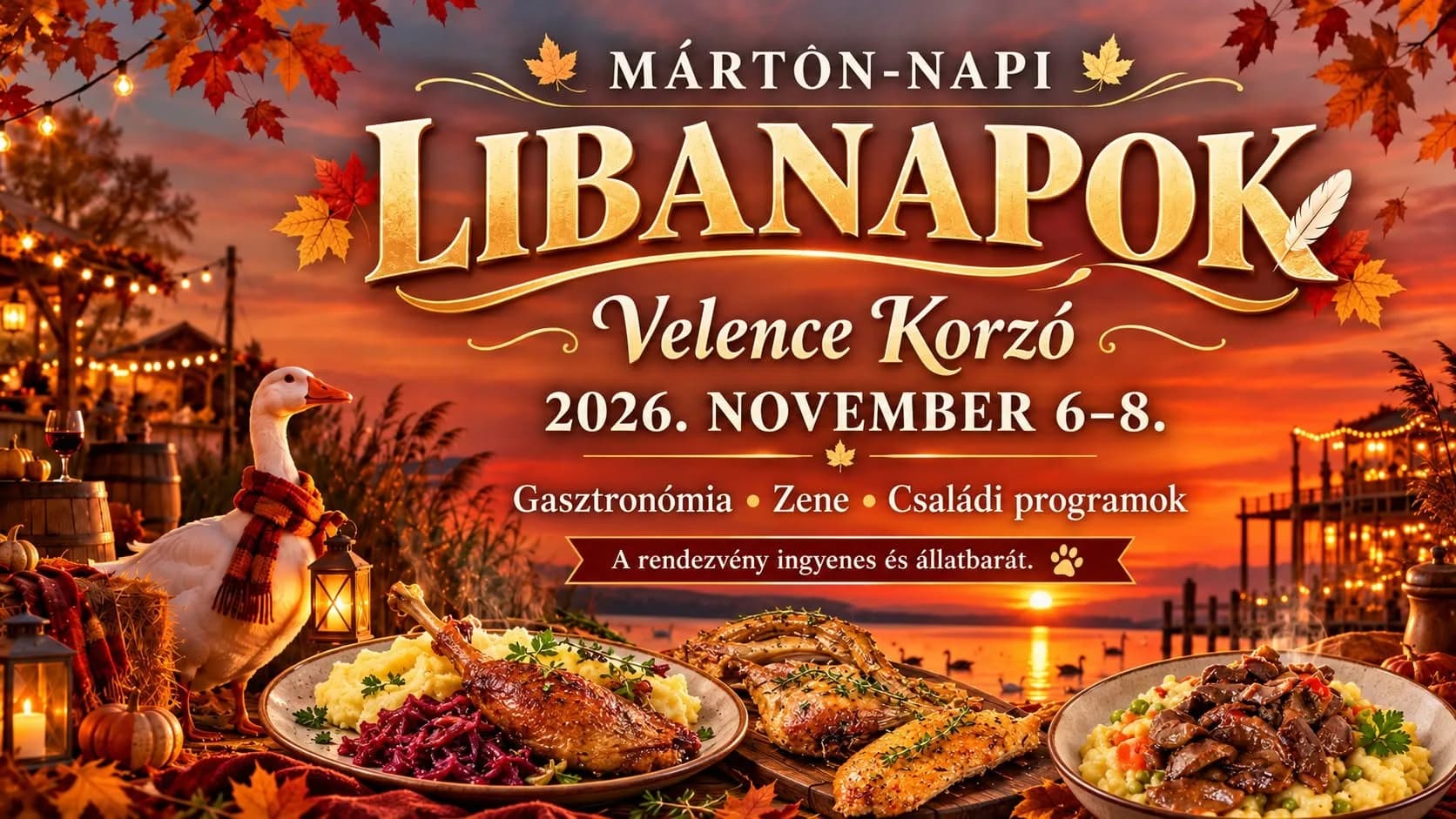 Márton-napi Libanapok - Velence Korzó