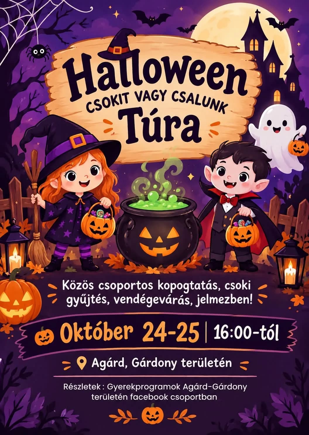Halloween – „Csokit vagy csalunk” túra