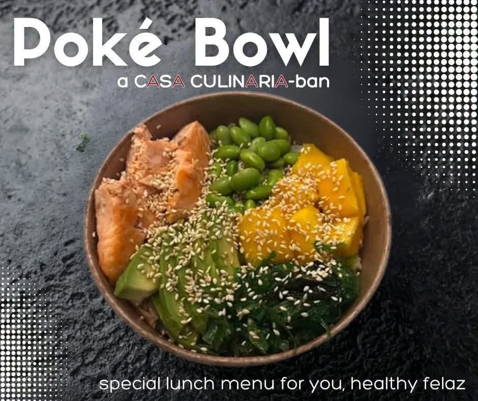 Poke-Bowl a Casa-ban