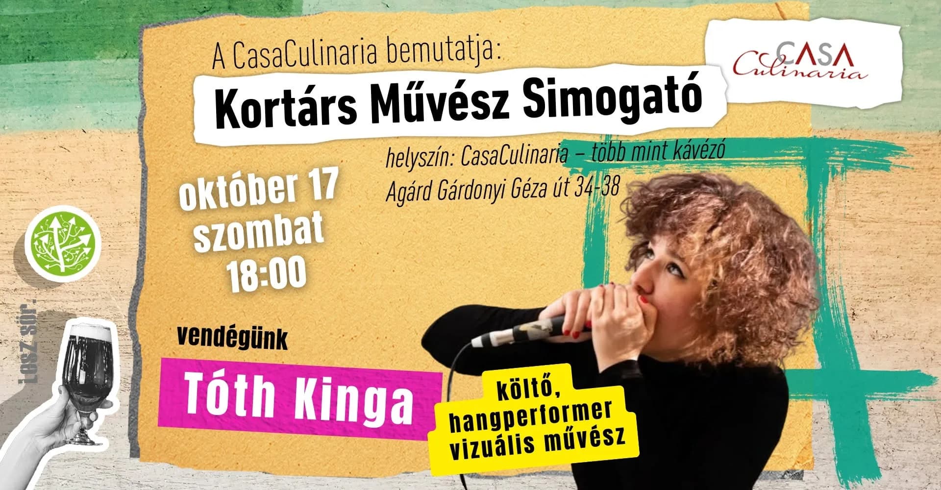 Kortárs Művész Simogató – Vendégünk Tóth Kinga