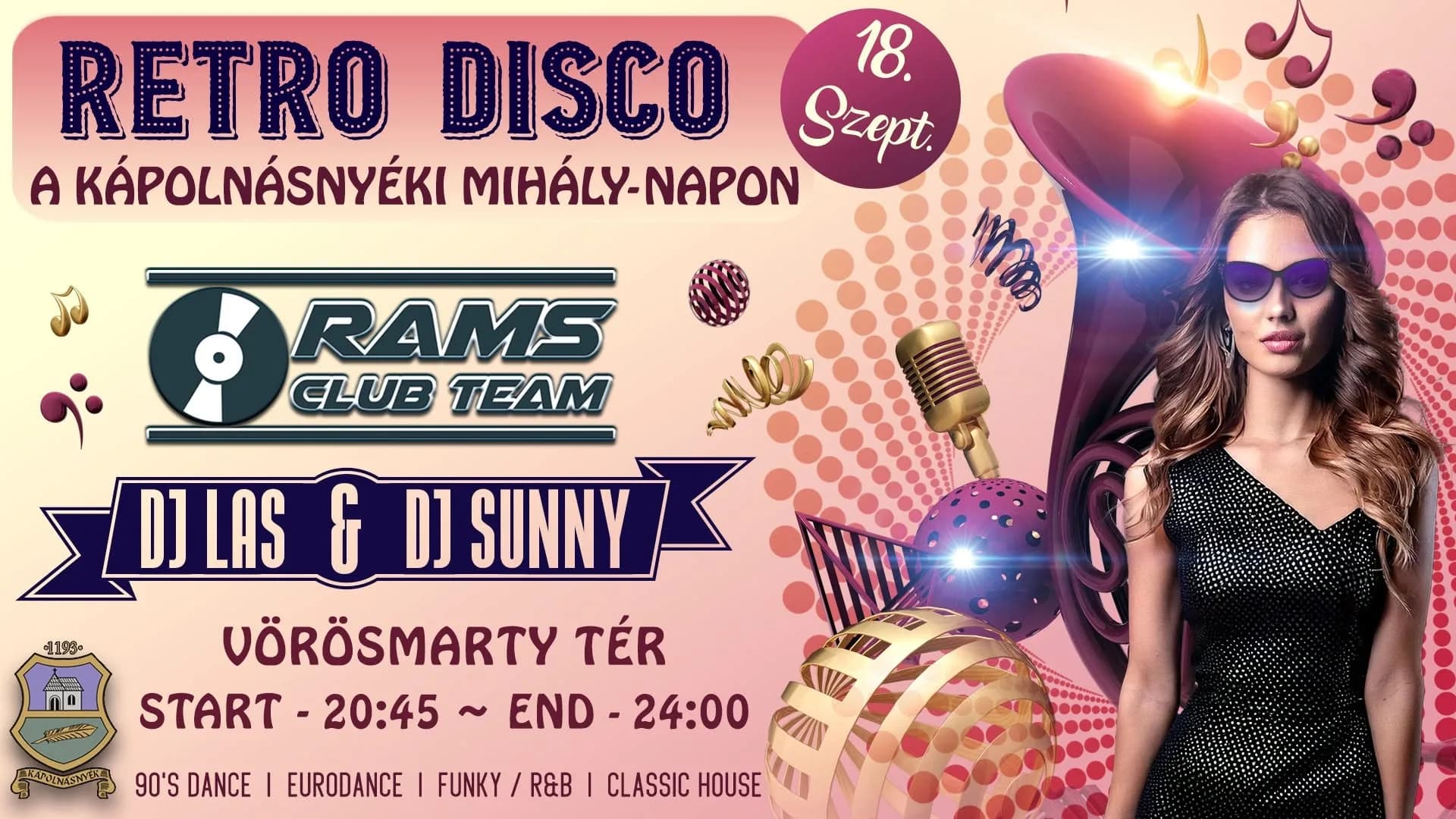 Retro Disco – Kápolnásnyék, Mihály-nap