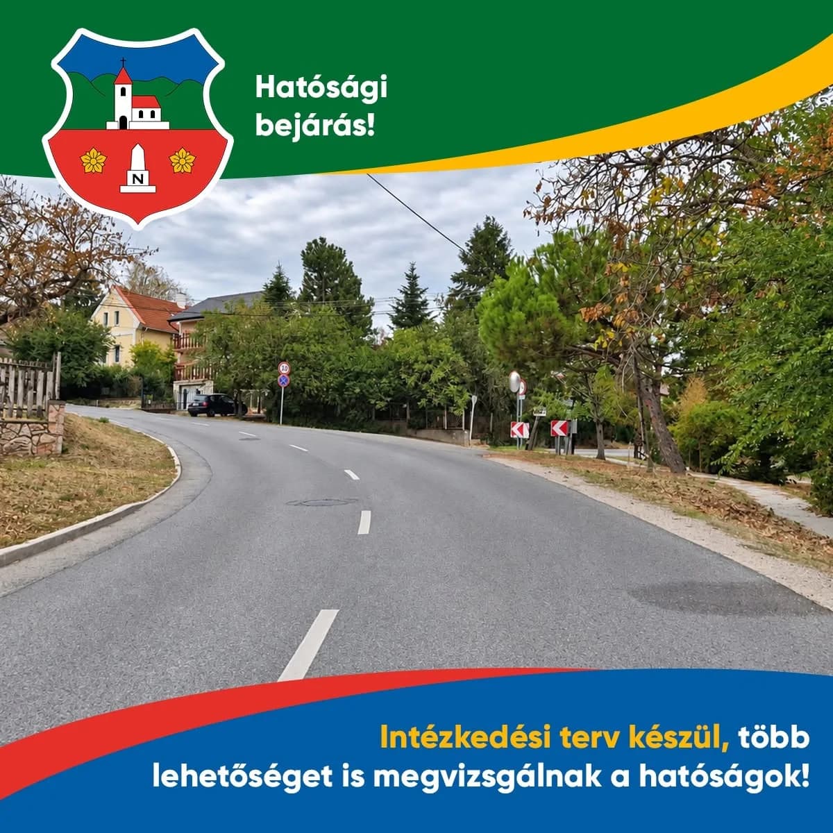 Közlekedésbiztonsági bejárás a Haladás út–Szabadság utca–Béke utca csomópontban