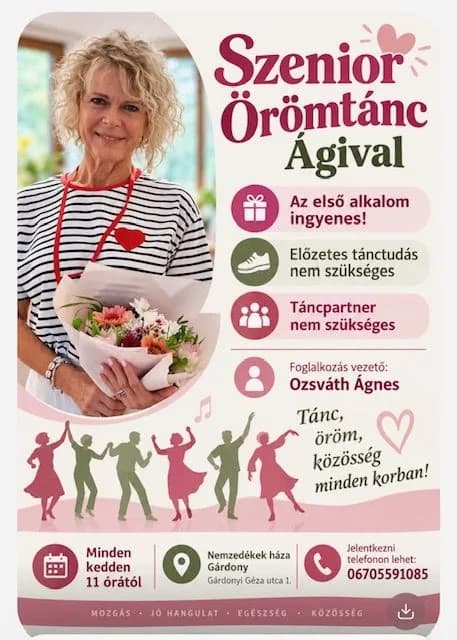 Szenior Örömtánc Ágival
