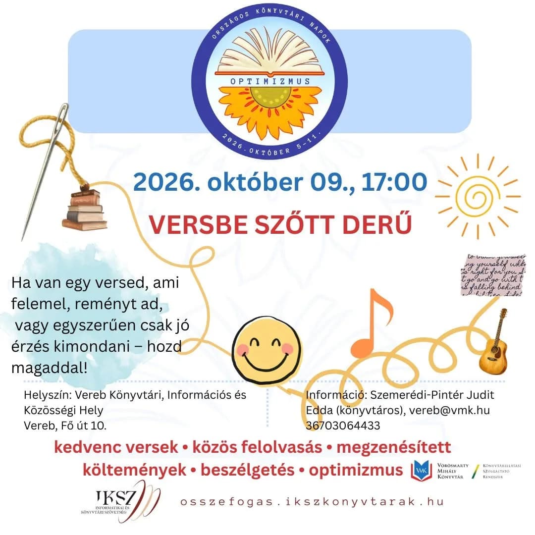 VERSBE SZŐTT DERŰ