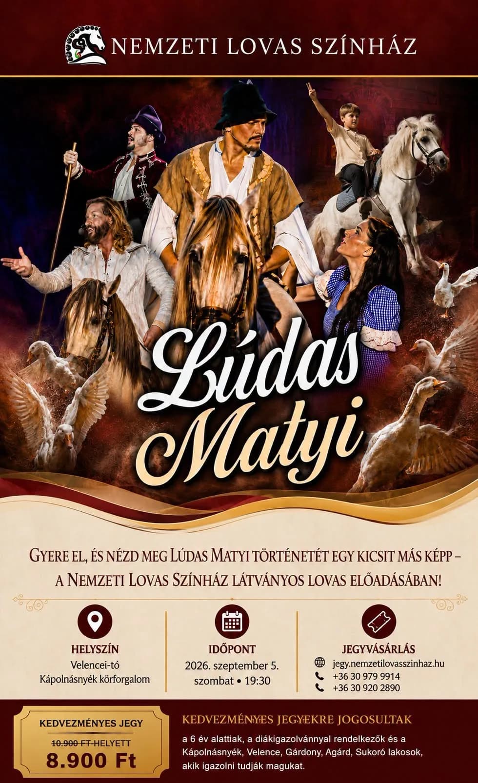 Ludas Matyi – Családi musical Kápolnásnyéken