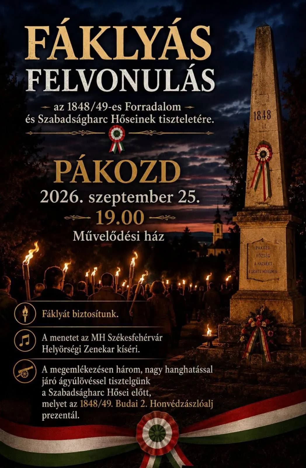 FÁKLYÁS FELVONULÁS