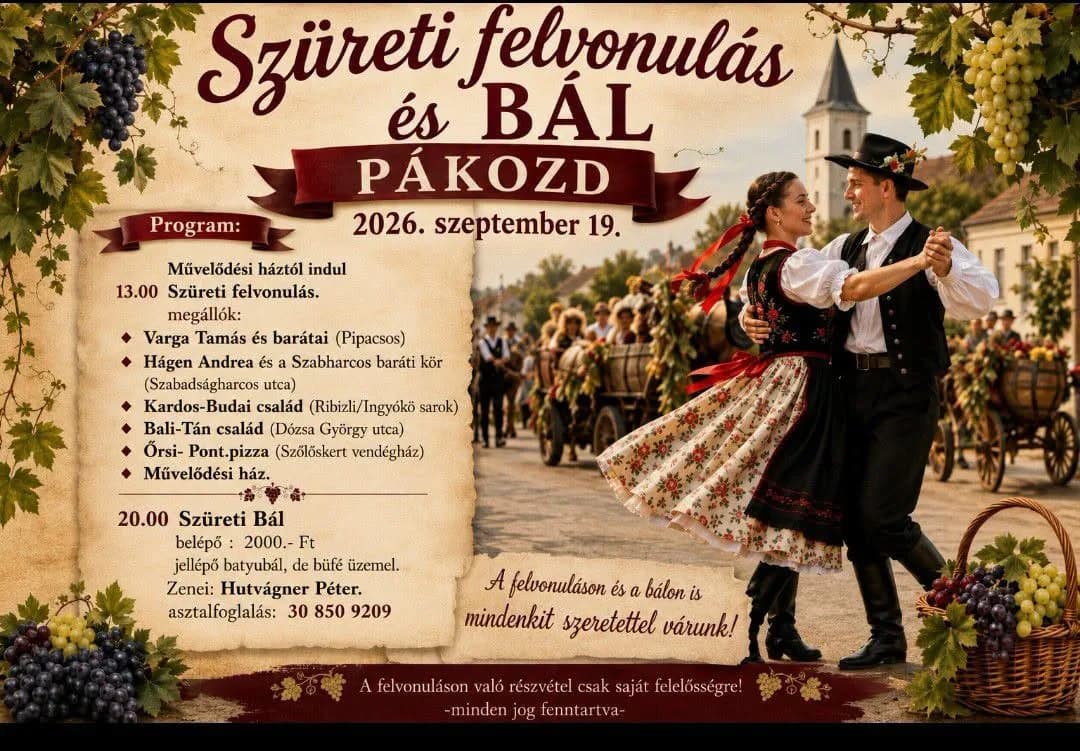 Szüreti felvonulás