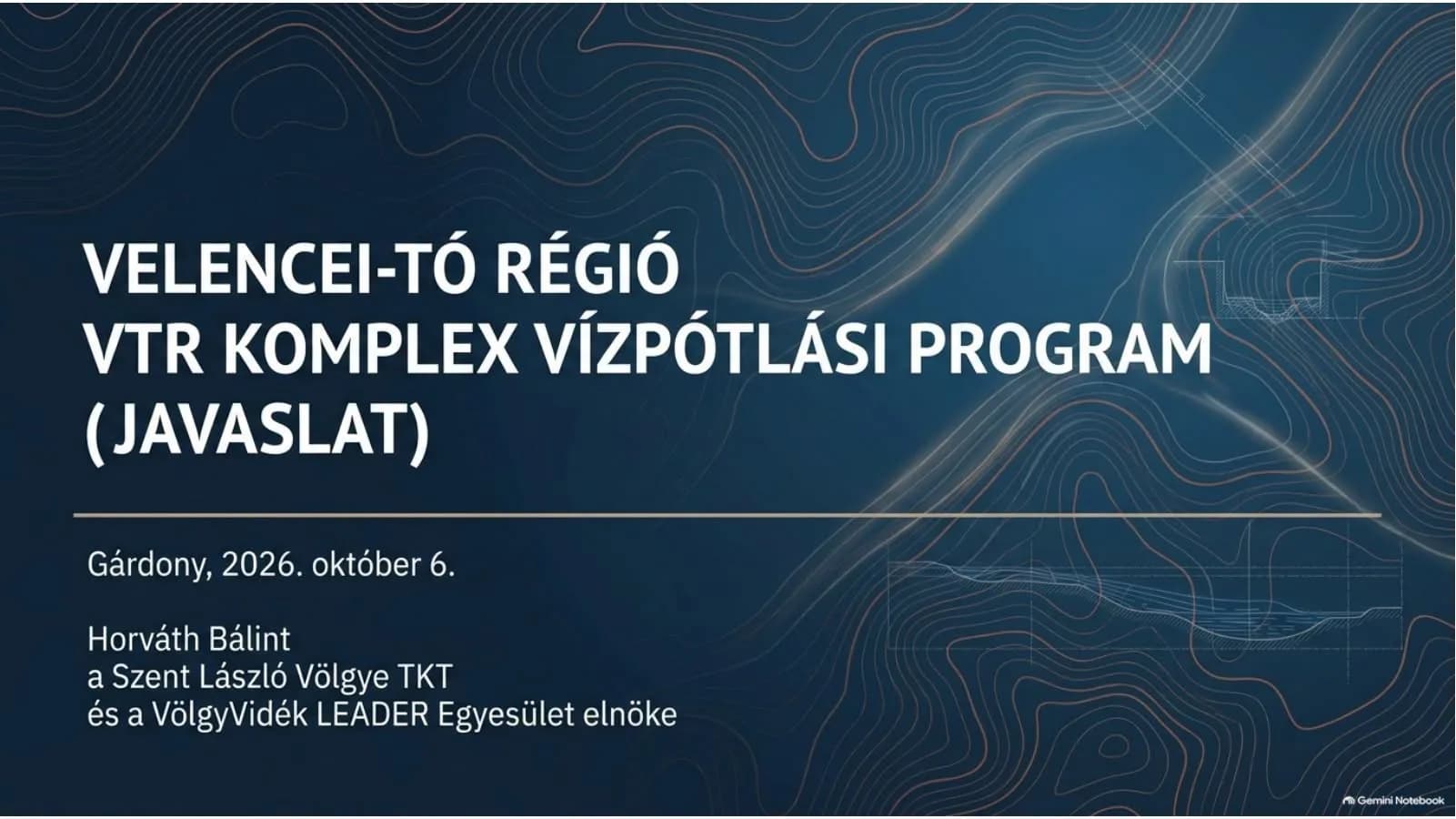 Újabb szakmai javaslat a Velencei-tó és a térség vízpótlására