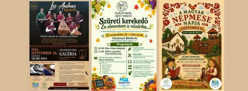 Szüreti Kerekedő – A Magyar Népmese Napja – Los Andinos koncert