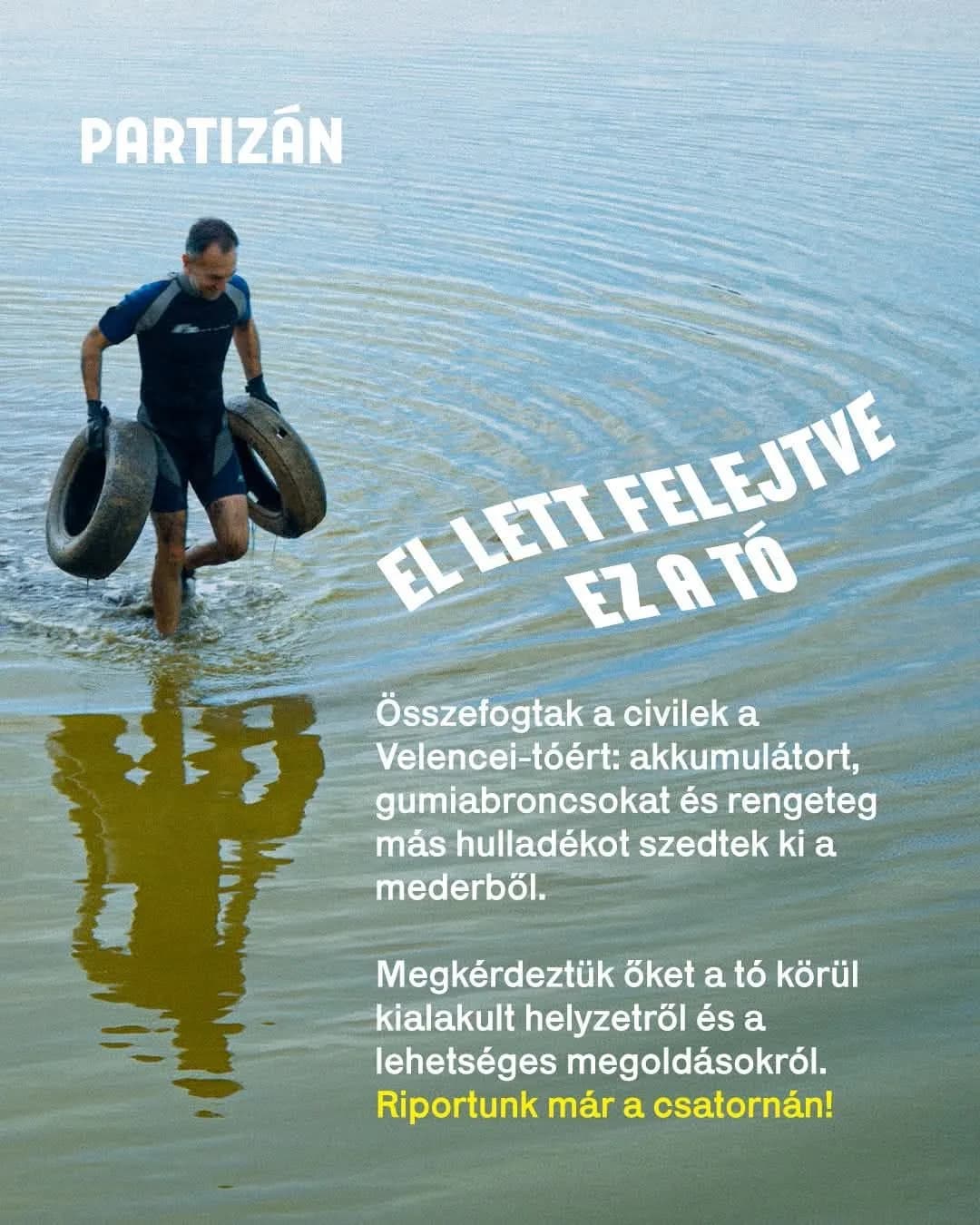 Civil összefogás a Velencei-tóért: videóriport készült a helyi közösségek munkájáról