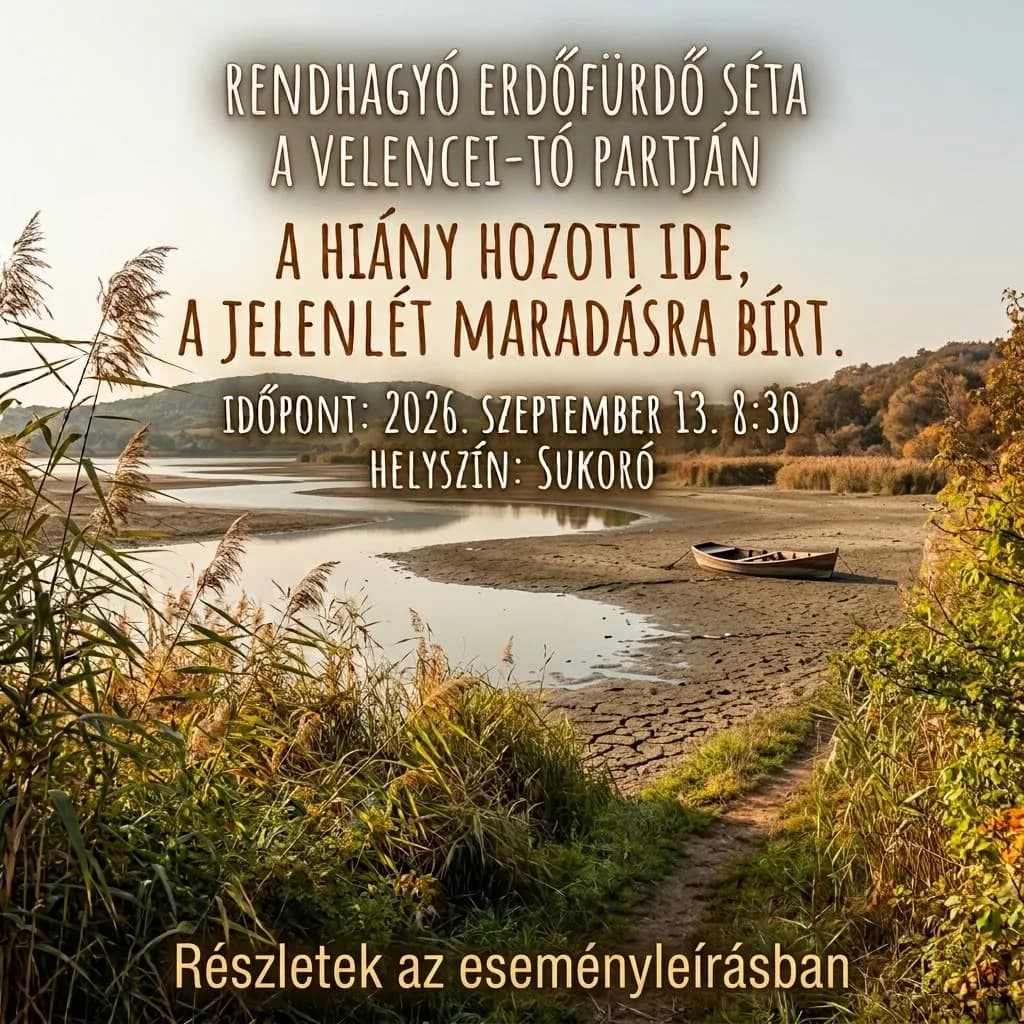 A tó nyomában - Erdő(nádas)fürdőséta