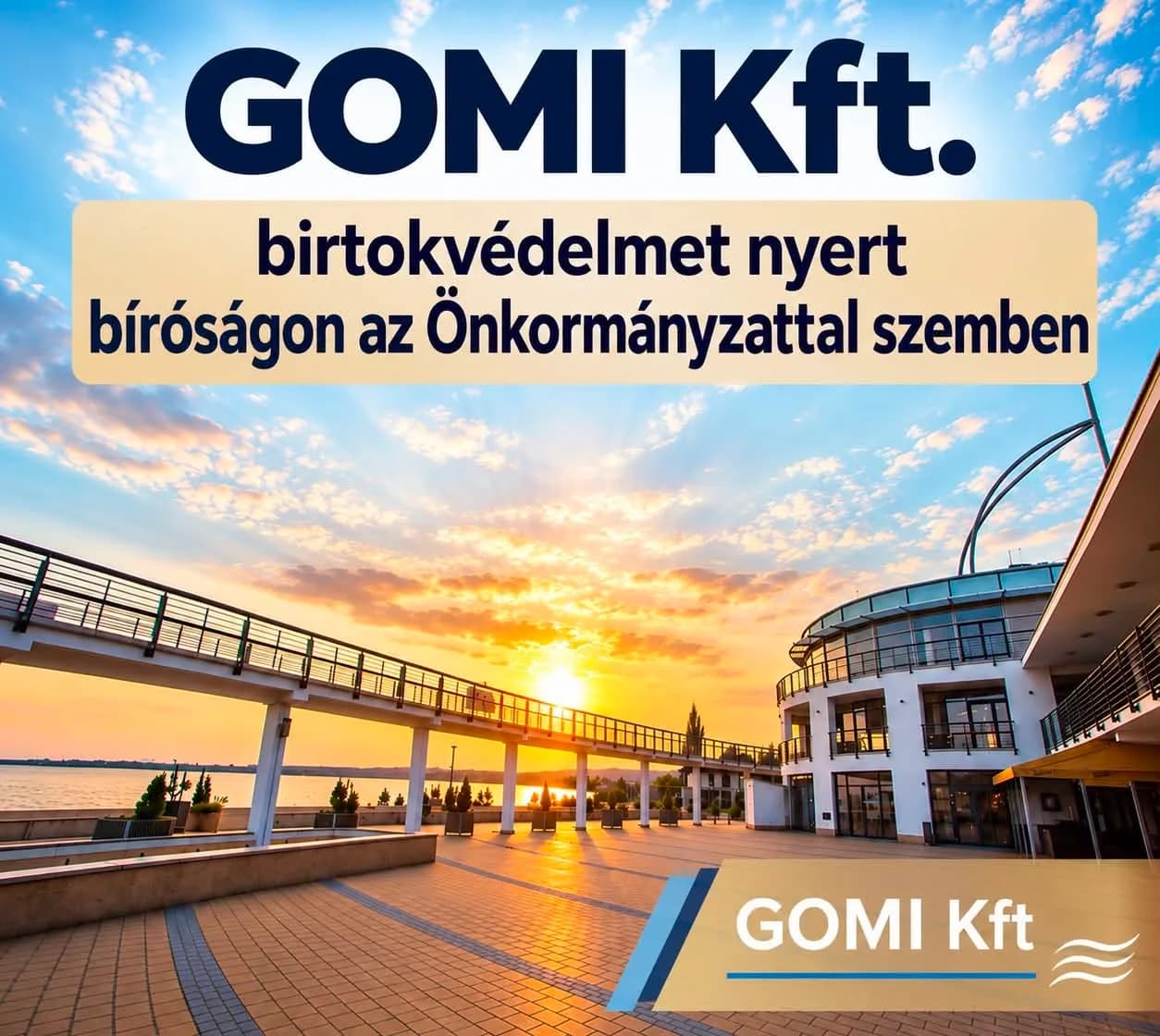 Közleményt adott ki a Velence Korzó üzemeltetője az önkormányzati felmondás ügyében