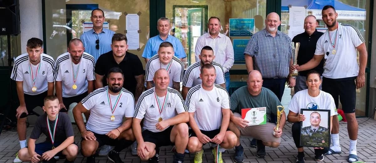 A győztes a Gárdonyi Rendőrkapitányság együttese lett